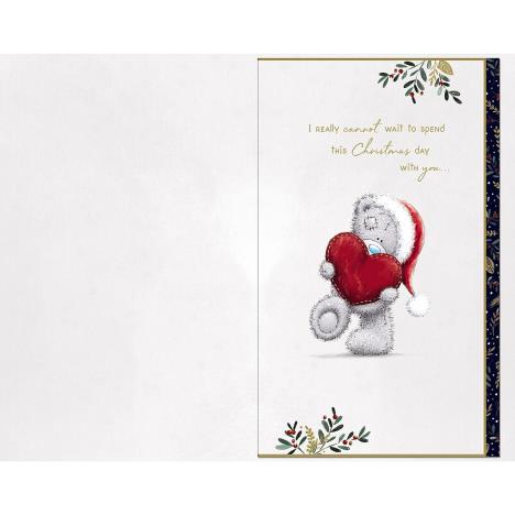 Beautiful Girlfriend Handmade Me to You Bear Christmas Card Extra Image 1